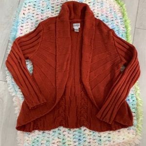 Unique Chico’s Open Front Sweater